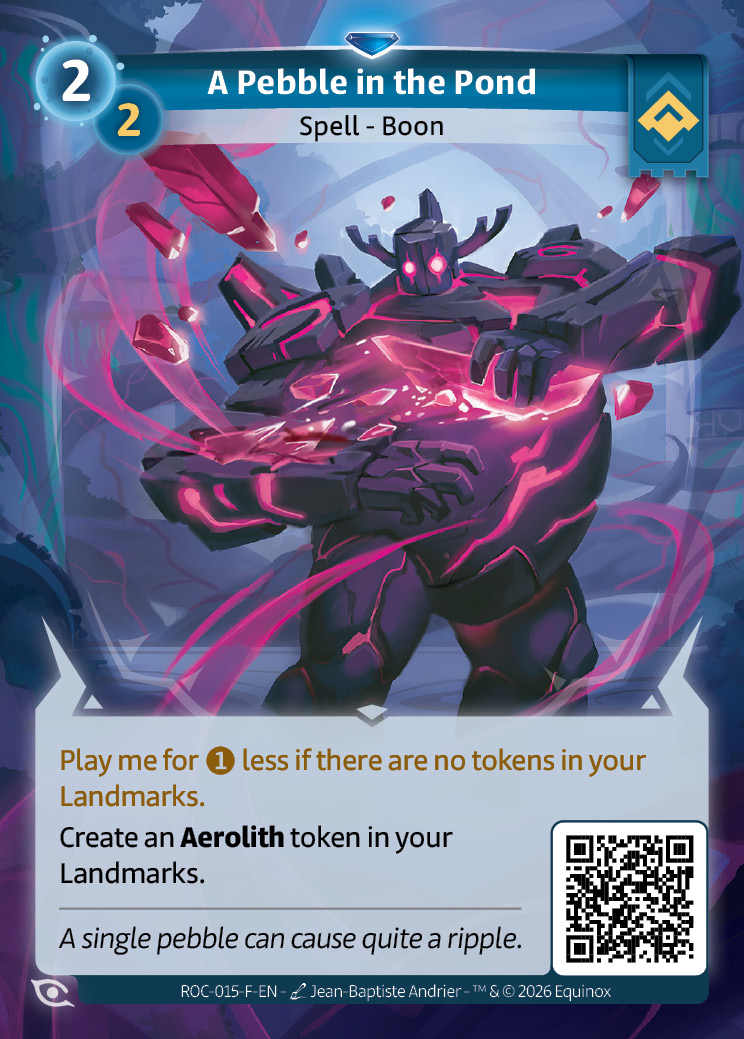 Una piedra en el estanque