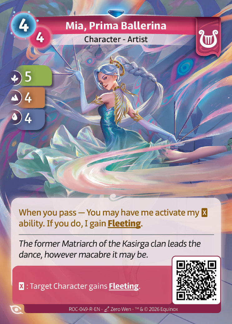 Mia, prima ballerina