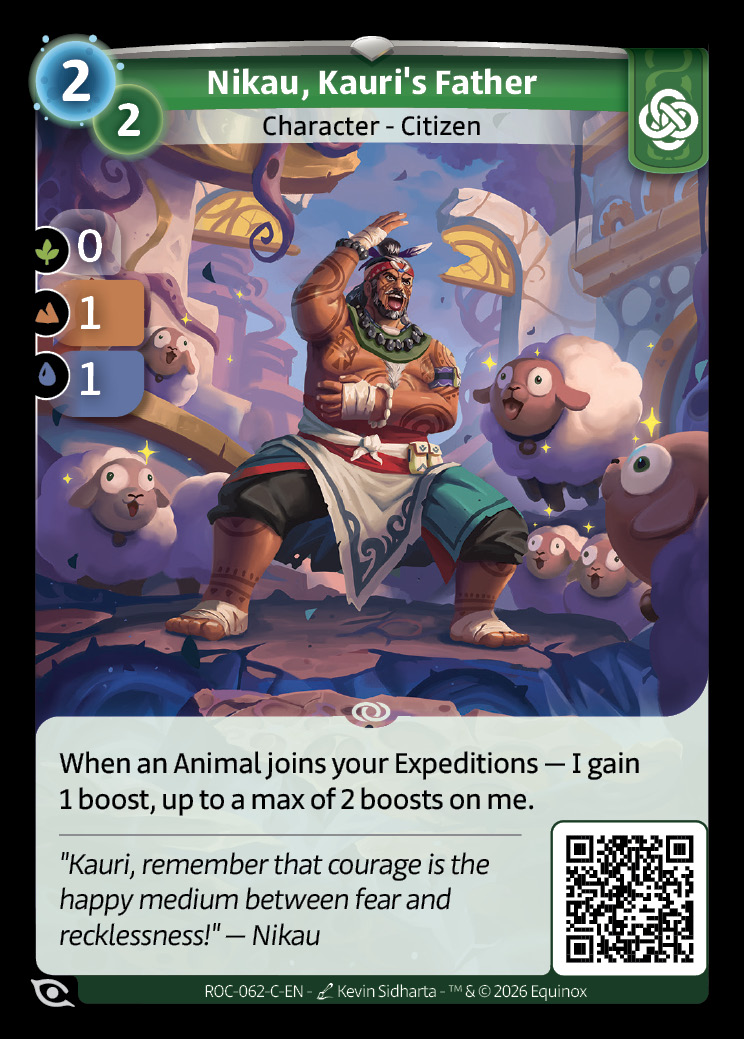 Nikau, Kauri's Father