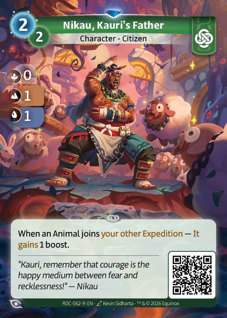 Nikau, Kauri's Father