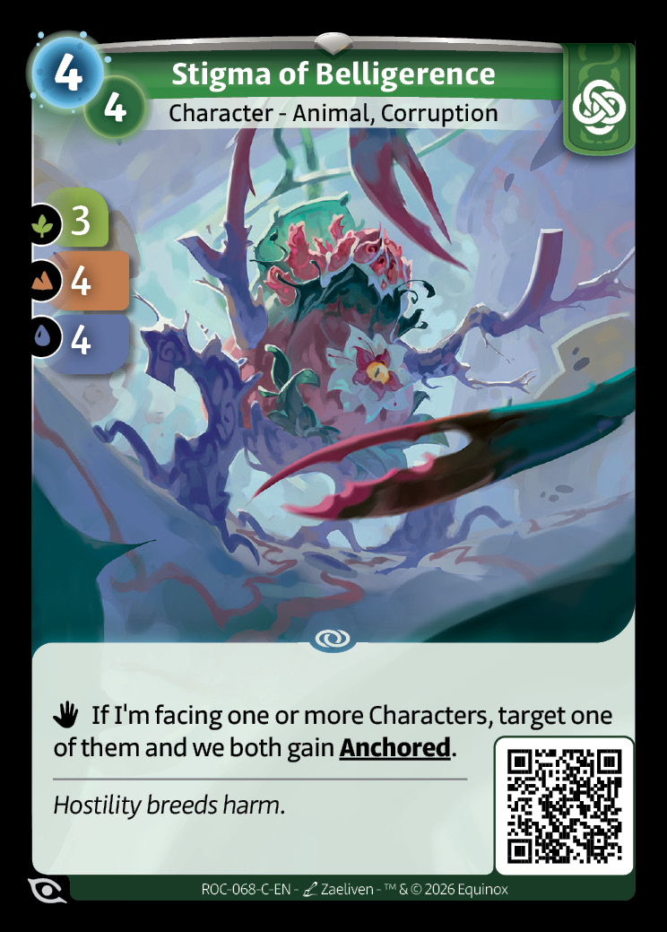 Stigma of Belligerence