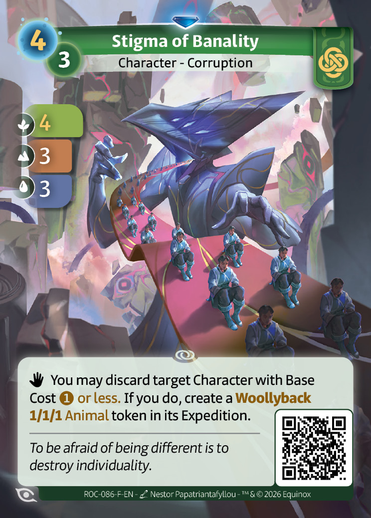 Estigma de la banalidad