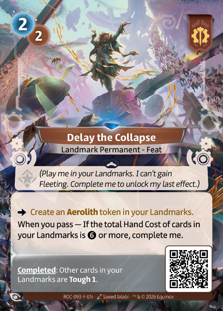 Retarder l'Effondrement