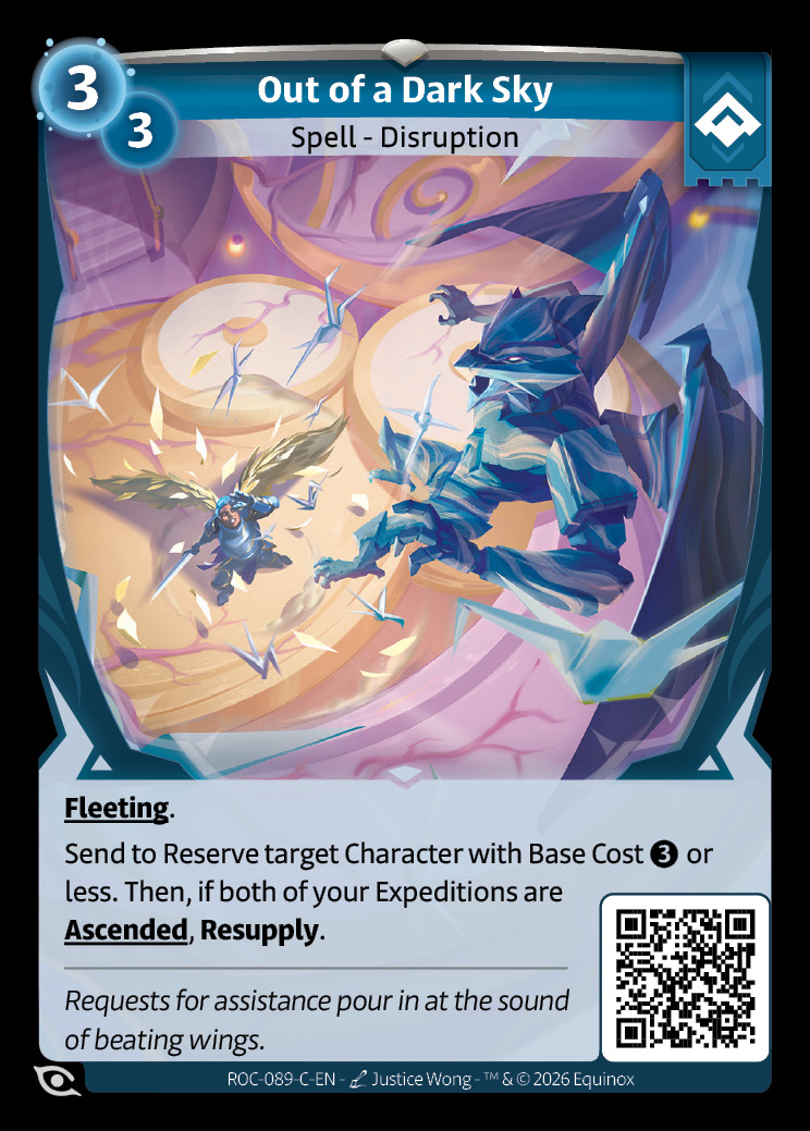 Desde cielos oscuros