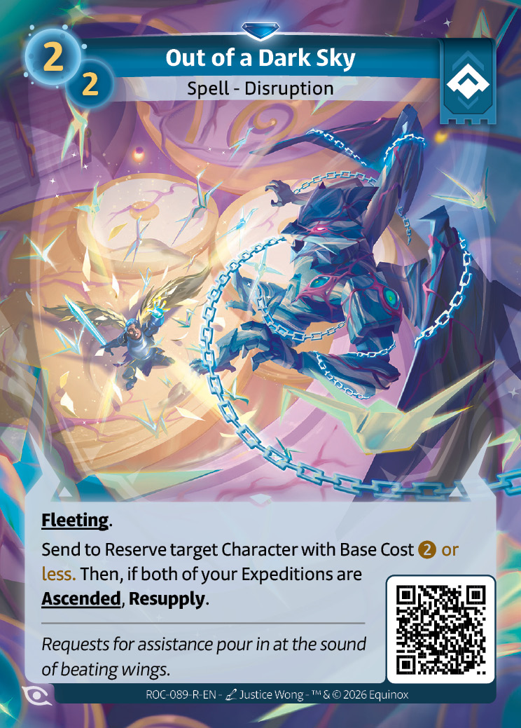 Desde cielos oscuros