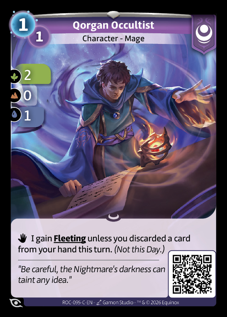 Ocultista del Qorgan