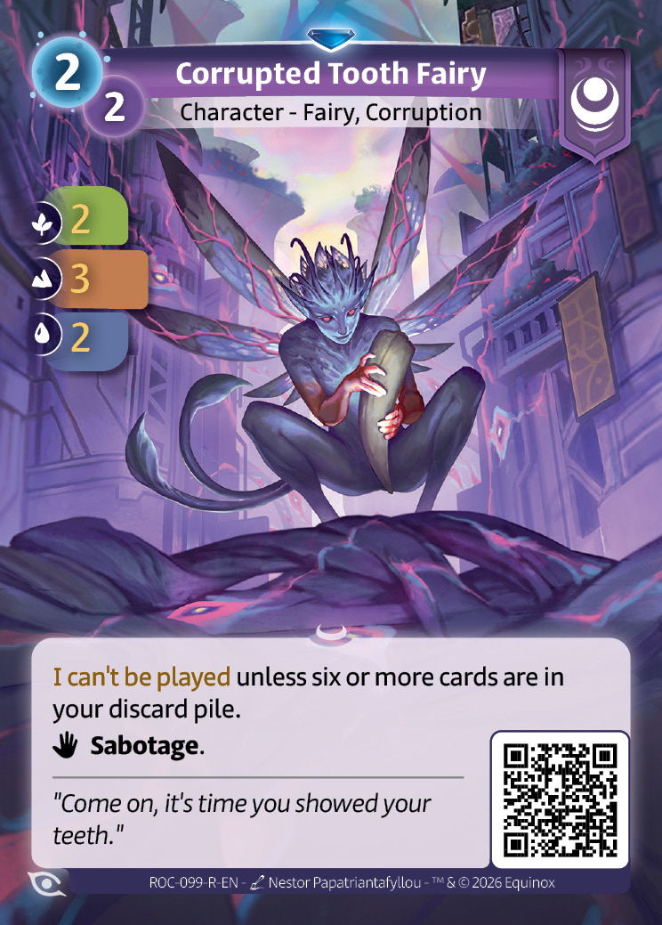 Hada de los dientes corrompida